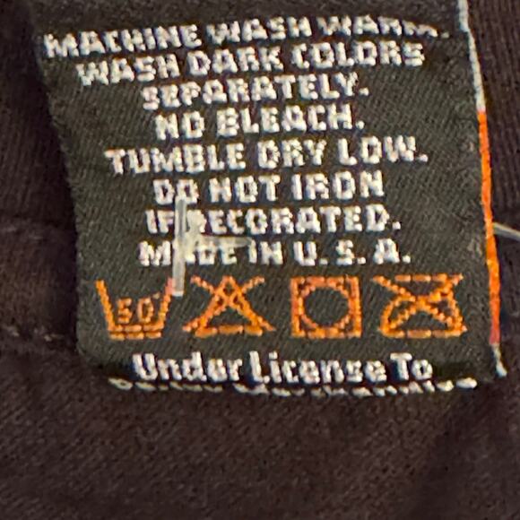Vintage 1999 Harley Davidson Youth Size Small Black Sketch T-Shirt Ft Lauderdale - Picture 6 of 6